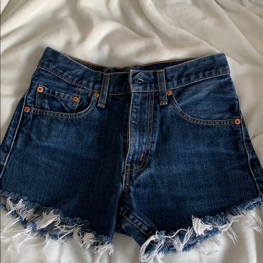 LEVIS 550 denim shorts